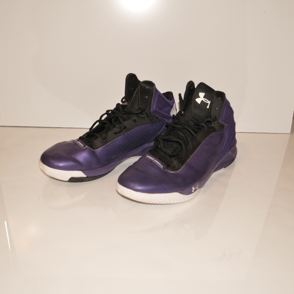 Under Armour Mens Purple White Micro G Torch 3155 - Picture 4 of 6